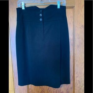 Kensie fully lined black shirt .Size 8
